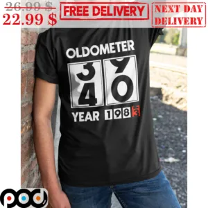 Oldmetter 39 40 Year 1983 Shirt