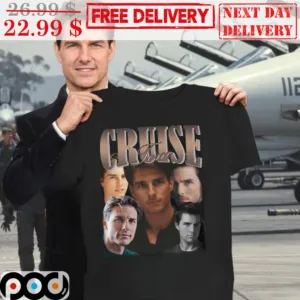 Cruise Tom Actor Portrait Shirt
