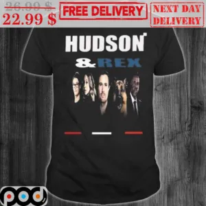 Hudson And Rex TV Series Characters Shirt