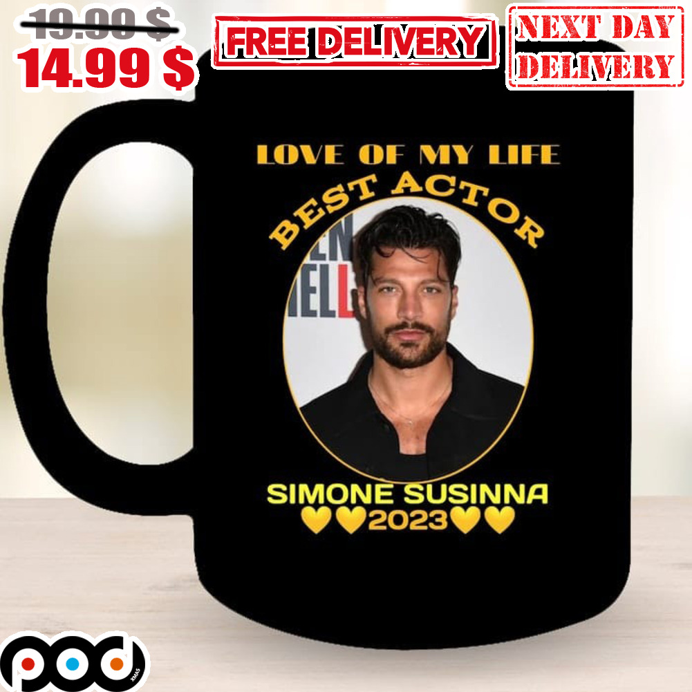 Love Of My Life Best Actor Simone Susinna 2023 Mug