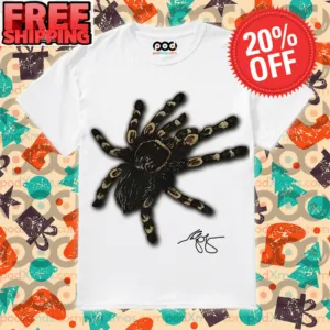 Acanthoscurria Geniculata Spider Signature Shirt