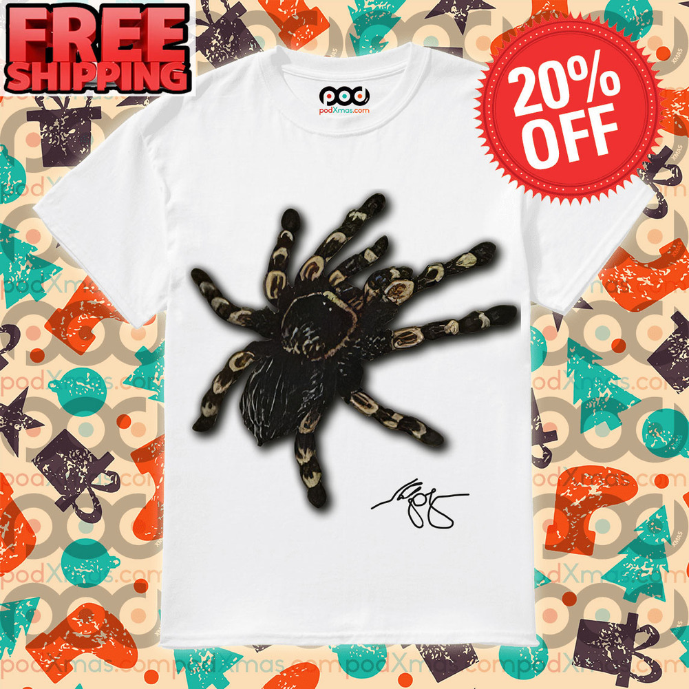 Acanthoscurria Geniculata Spider Signature Shirt