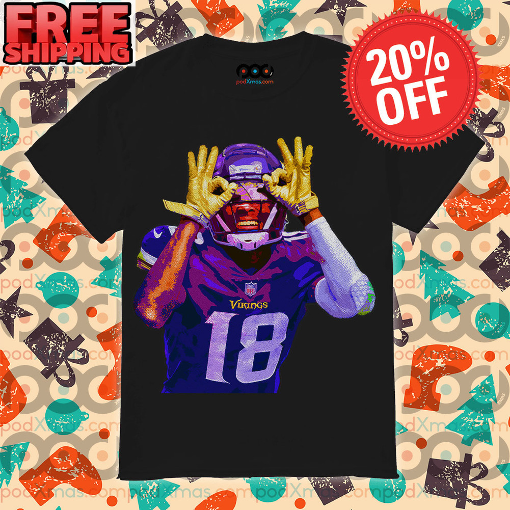 Get Justin Jefferson Minnesota Vikings Shirt For Free Shipping • Podxmas