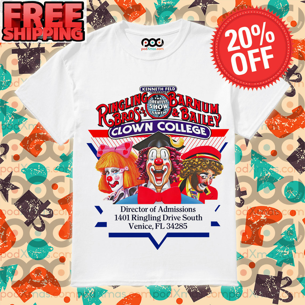 Ringling Bros Barnum & Bailey Circus Clown College Shirt