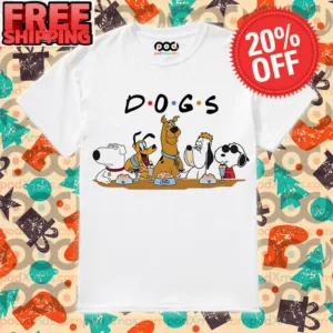 Scooby Doo Snoopy Dogs Friends Shirt