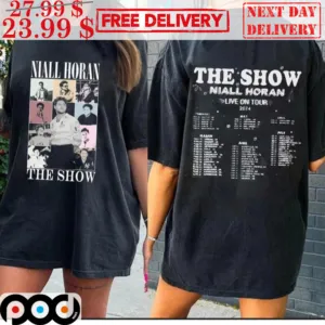 Niall Horan The Show Live On Tour Album Shirt