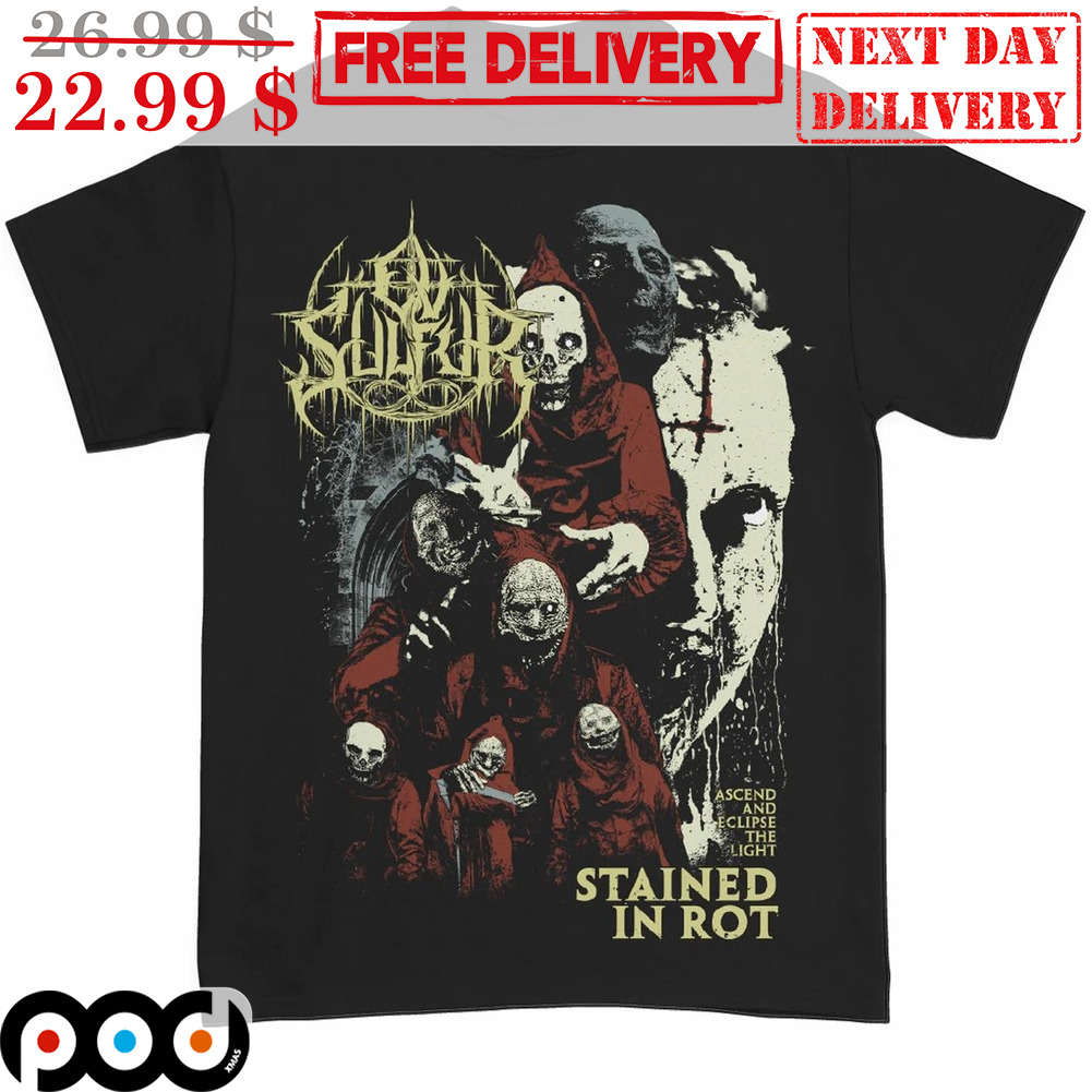 Ov Sulfur Stained In Rot Ascend And Eclipse The Light Shirt