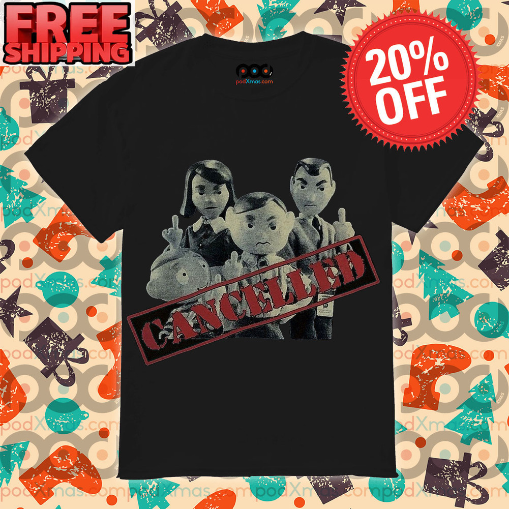 Family Cartoon Middle Finger Fuck Canceled Shirt