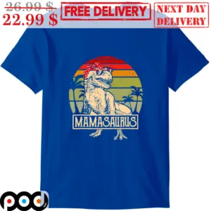 Mamasaurus Dinosaurus Summer Vintage Shirt
