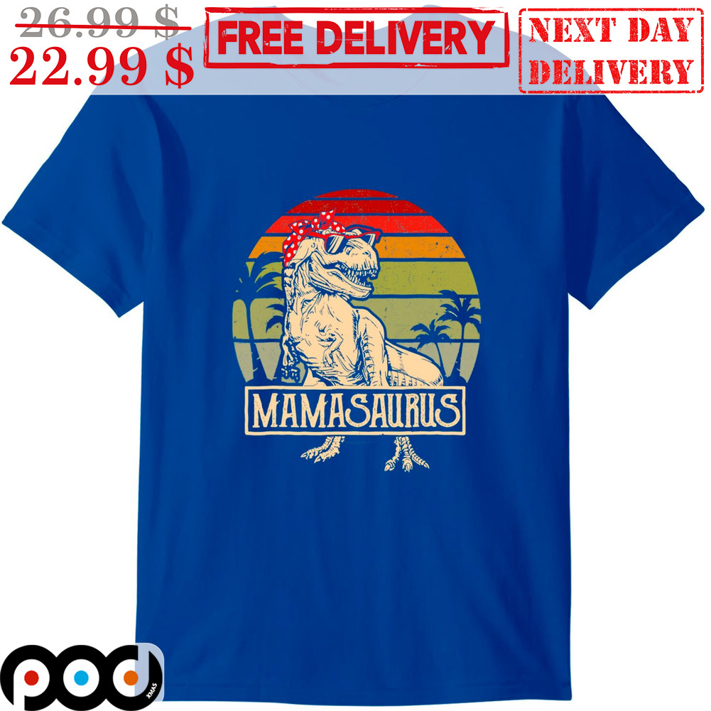 Mamasaurus Dinosaurus Summer Vintage Shirt