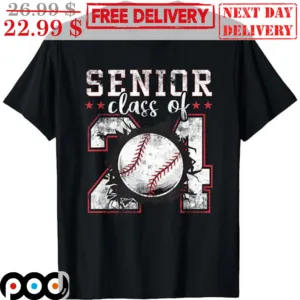 Senior Class Of 24 Baseball Vintage Shirt