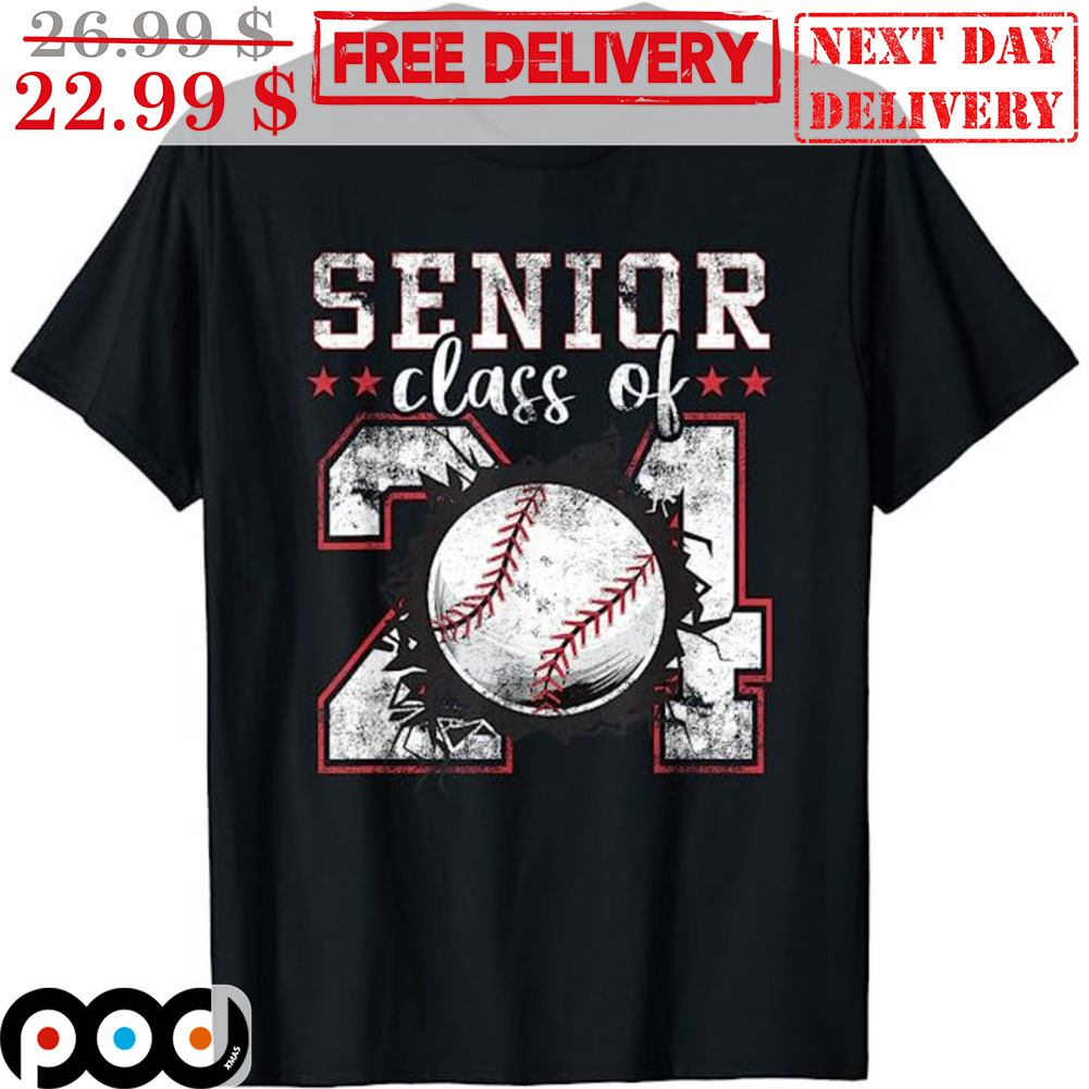 Senior Class Of 24 Baseball Vintage Shirt