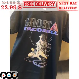 Ghost In The Taco Bell Naked Girl Shirt