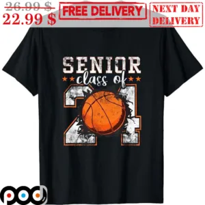 Basketball Senior Class Of 24 Vintage Shirt