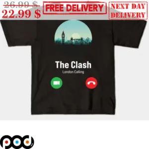 The Clash London Calling Shirt