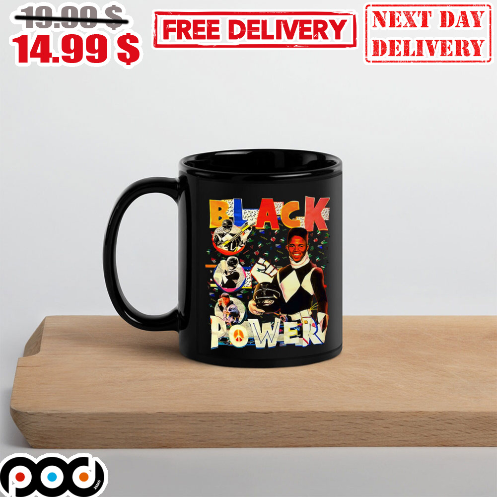 Black Power Mighty Morphin Power Rangers Mug