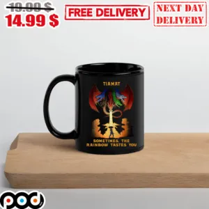 Dragon Tiamat sometimes The Rainbow Tastes You Mug