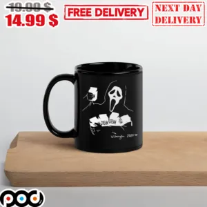 Ghost Face Cream Cream Mug