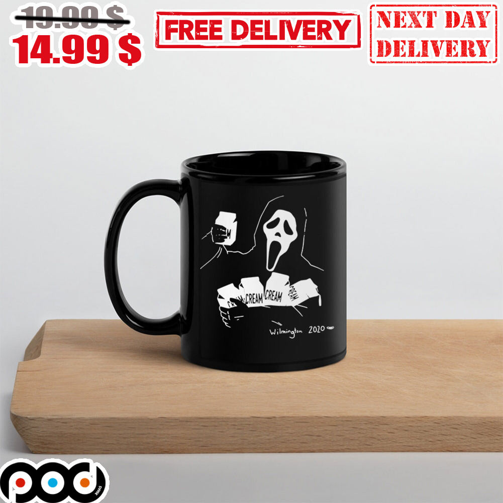 Ghost Face Cream Cream Mug