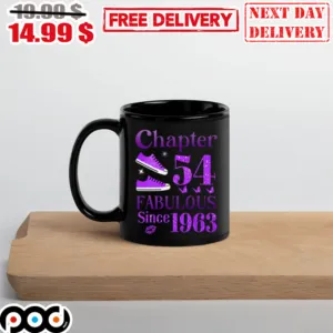 Personalized Shoes Chapter 54 fabulous since 1963 Purple Mug