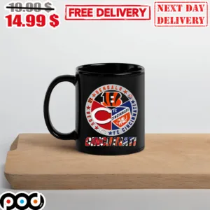 Red Bengals Fc Cincinnati Logo Sport Team Mug
