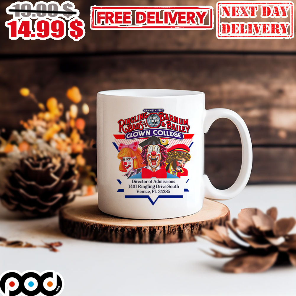 Ringling Bros Barnum & Bailey Circus Clown College Mug