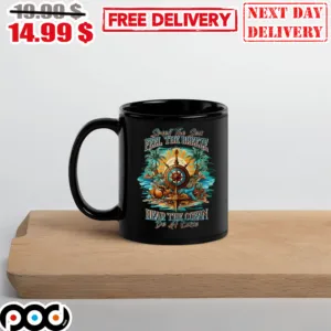 Smell The Sea Feel The Breeze hear The Ocean Be At Ease Mug