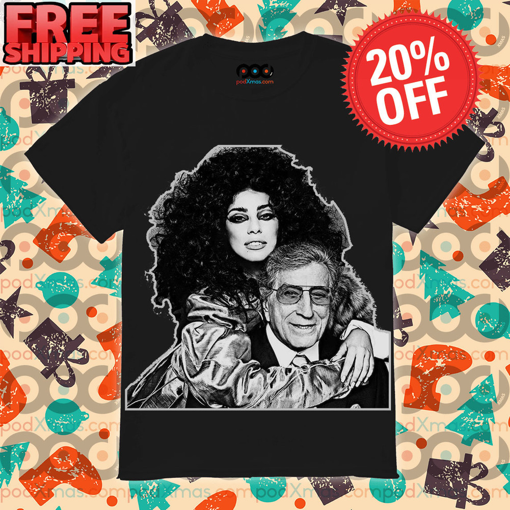 Tony Bennett And Lady Gaga Rip 2023 Vintage Shirt