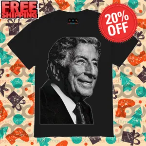 Tony Bennett Rest In Peace Portrait 2023 Vintage Shirt