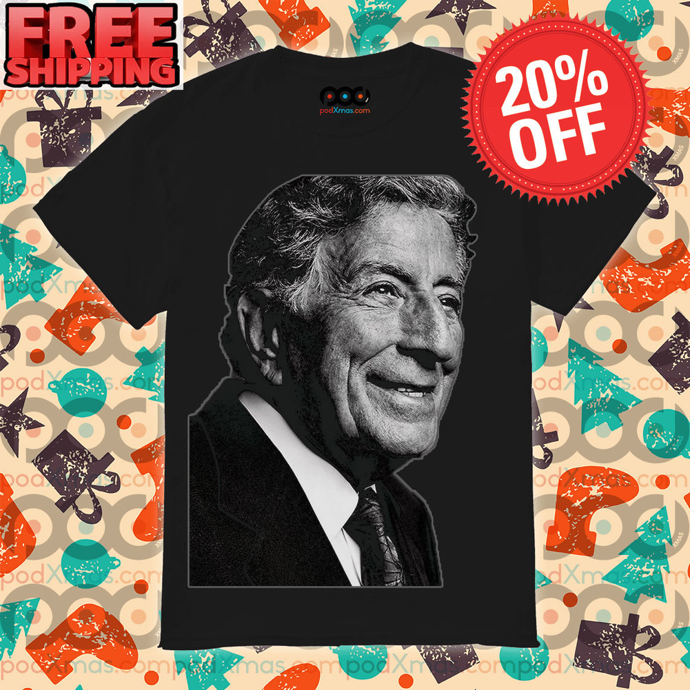 Tony Bennett Rest In Peace Portrait 2023 Vintage Shirt
