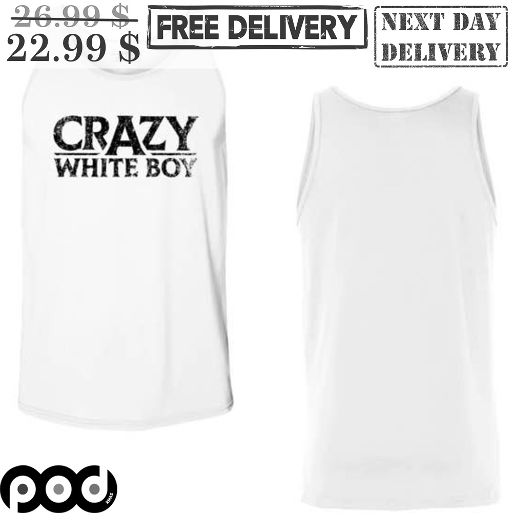 Crazy White Boy Vintage Shirt