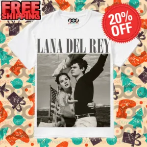 Lana Del Rey Album Black And White Photo Vintage Shirt