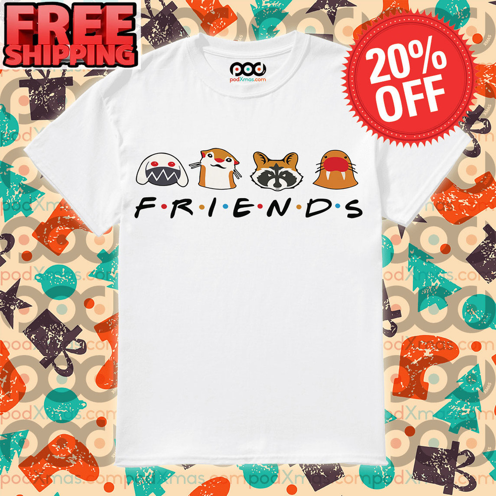 Friends Guardians Of The Galaxy Vol 3 Rocket Lylla Teafs Floor Shirt