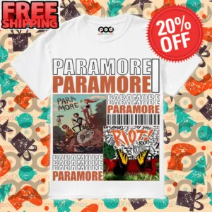 Paramore Riot Animation Tour 2023 Graphic Shirt