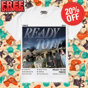 Twice Kpop Ready To Be Album 2023 Shirt