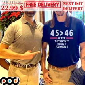 45 Small 46 They Know It I Know It You Know It Shirt