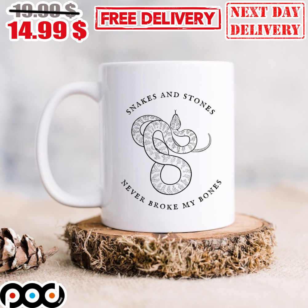 Snakes And Stones Never Broke My Bones Taylor Mug