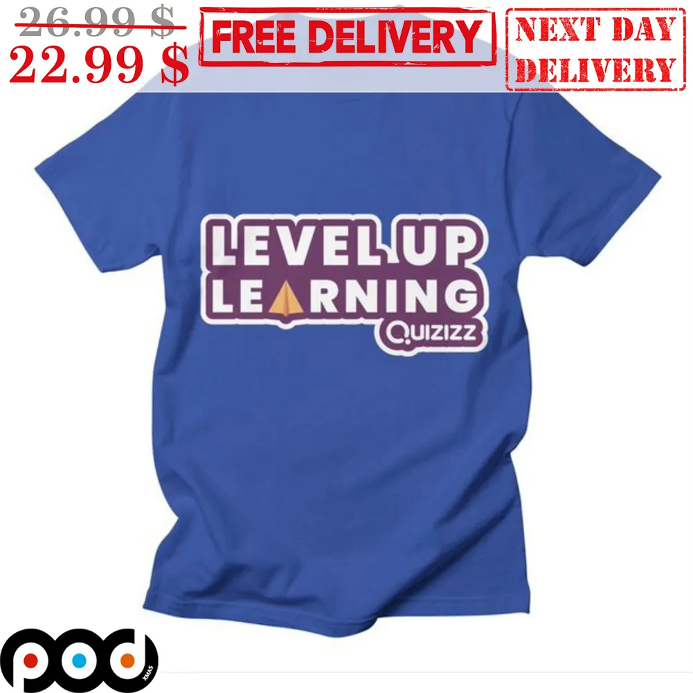Level Up Learning Quizizz Shirt