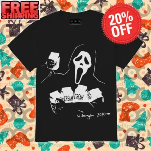 Ghost Face Cream Cream Halloween Shirt