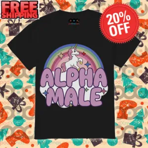 Rainbow Unicorn Alpha Male Shirt