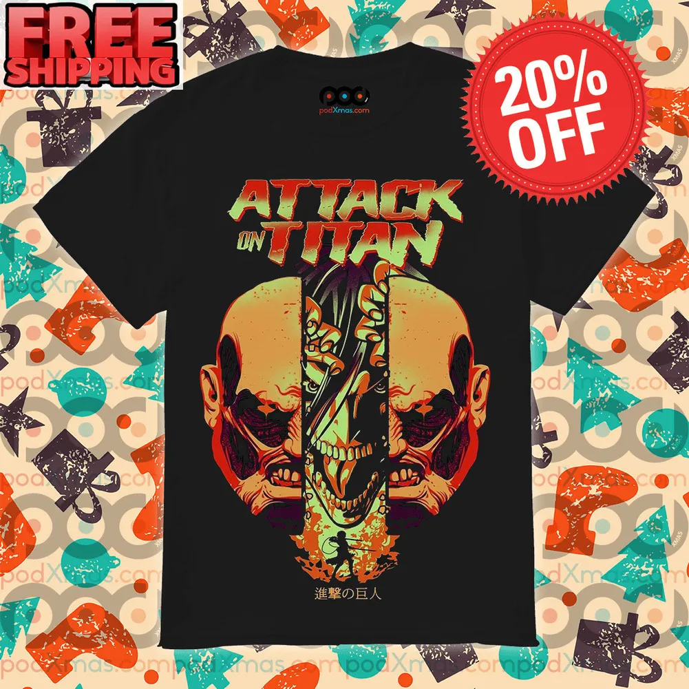Attack On Titan Eren Yeager Titan Form Graphic Shirt