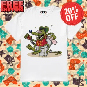 Rat Fink Go To The Toilet Fun Shirt