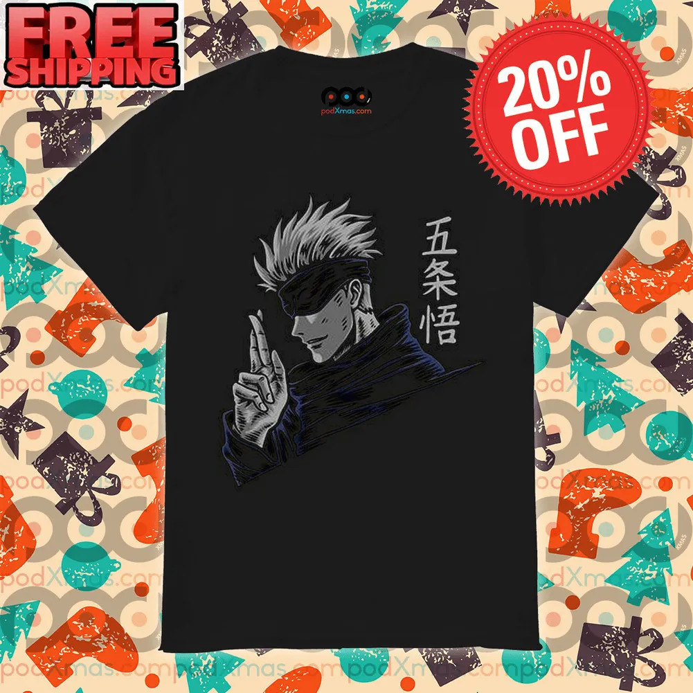 Gojo Satoru Unlimited Void Jujutsu Kaisen Season 2 Shirt