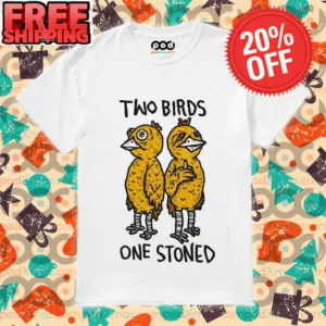 Two Birds One Stoned Vintage Shirt