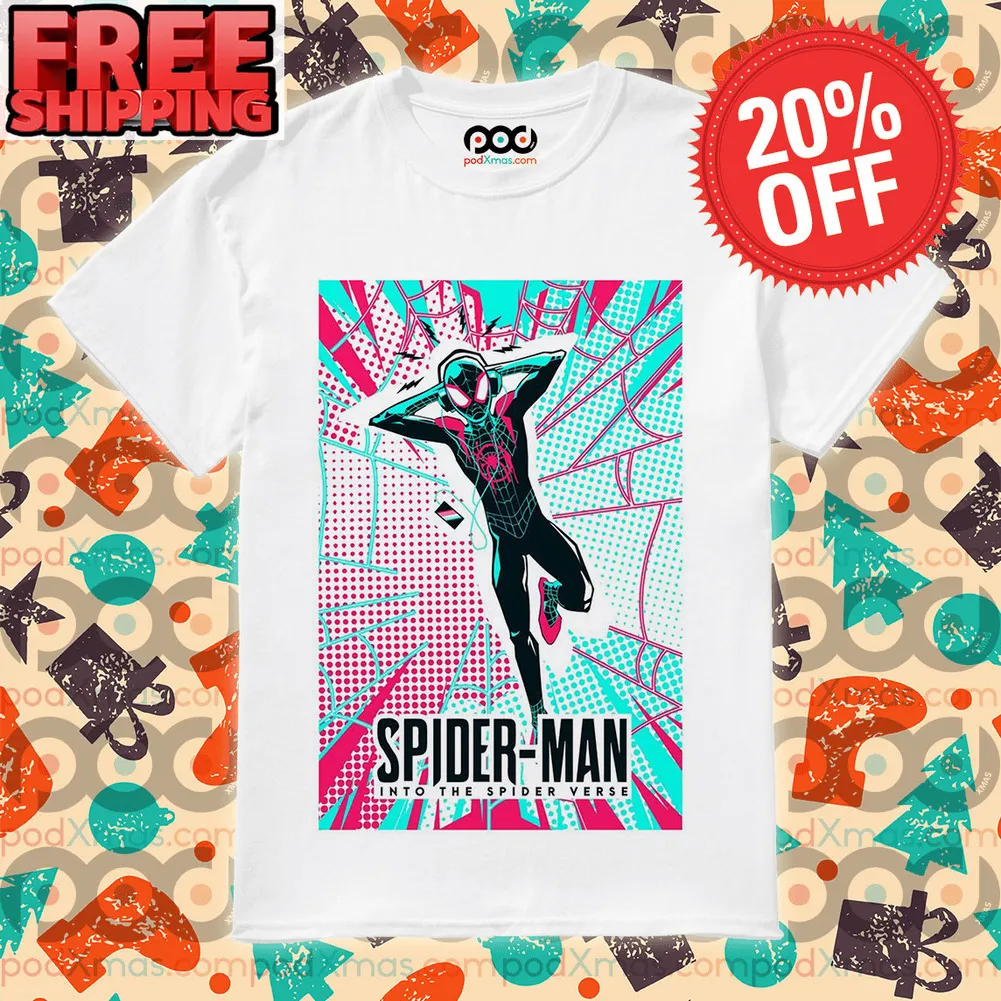 Spider-Man Across The Spider-Verse Graphic Art 3D Shirt