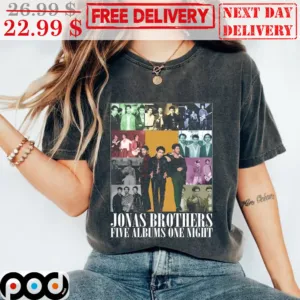 Jonas Brothers The Eras Tour Vintage Shirt