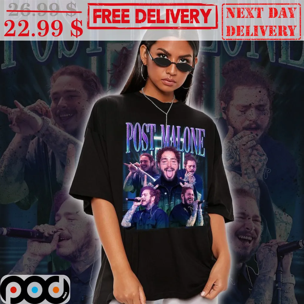 Post Malone Tour 2023 Albums Vintage Shirt