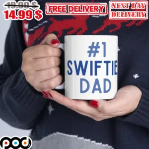 #1 Swiftie Dad Mug