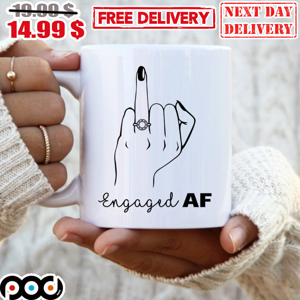 Ring Finger Engaged AF Mug
