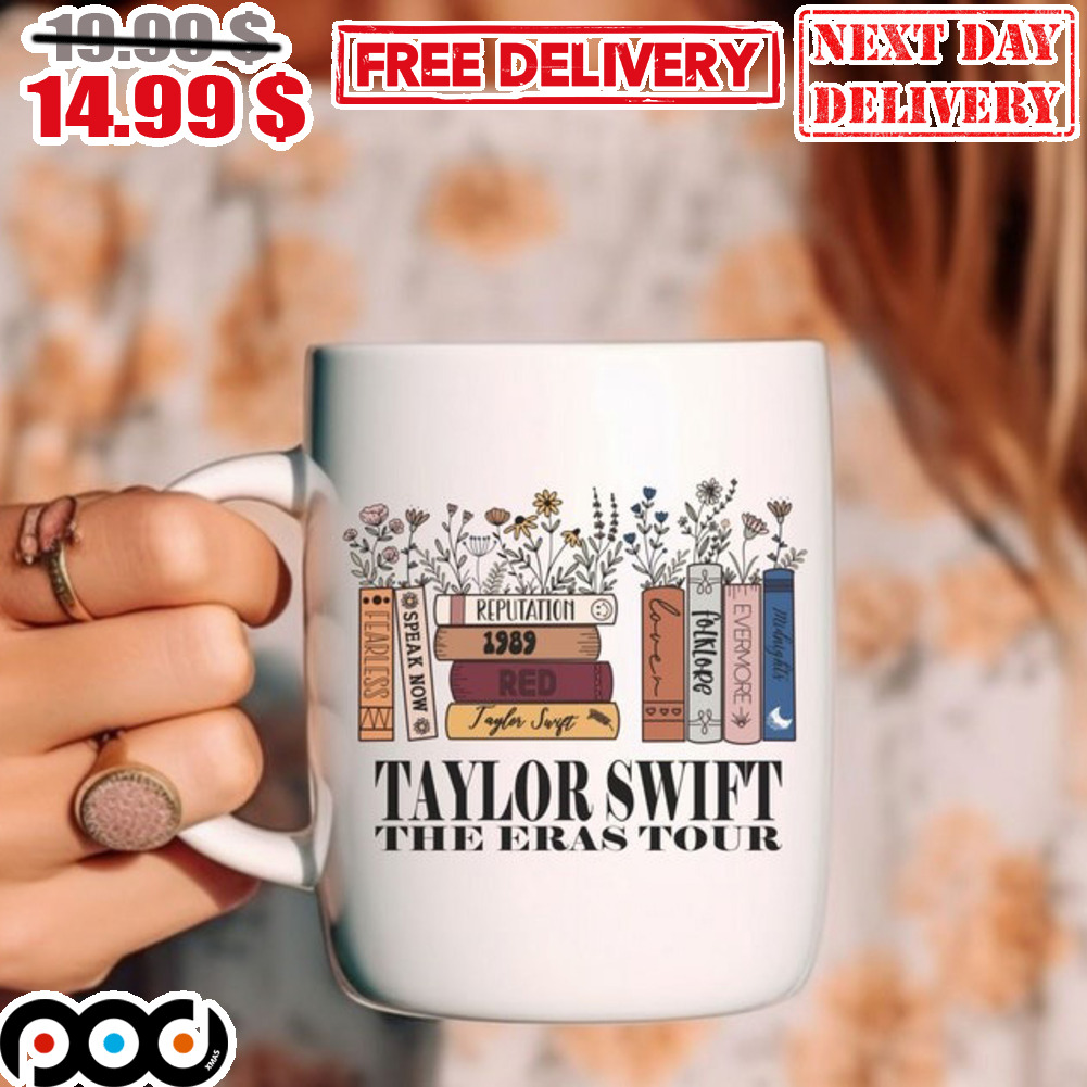 Taylor The Eras Tour Albums Coffee Mug